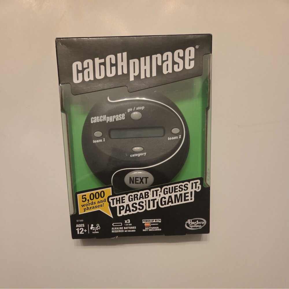 Electronic Catch Phrase by Hasbro Gaming 2016 New Sealed